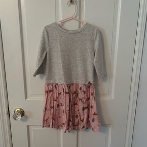 Old Navy Girls Mixed Media Dress Size 5T